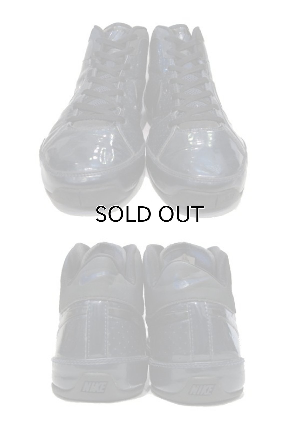 画像3: NIKE Enamel Basketball Shoes　NAVY　size 9.5 (27.5 cm) (3)