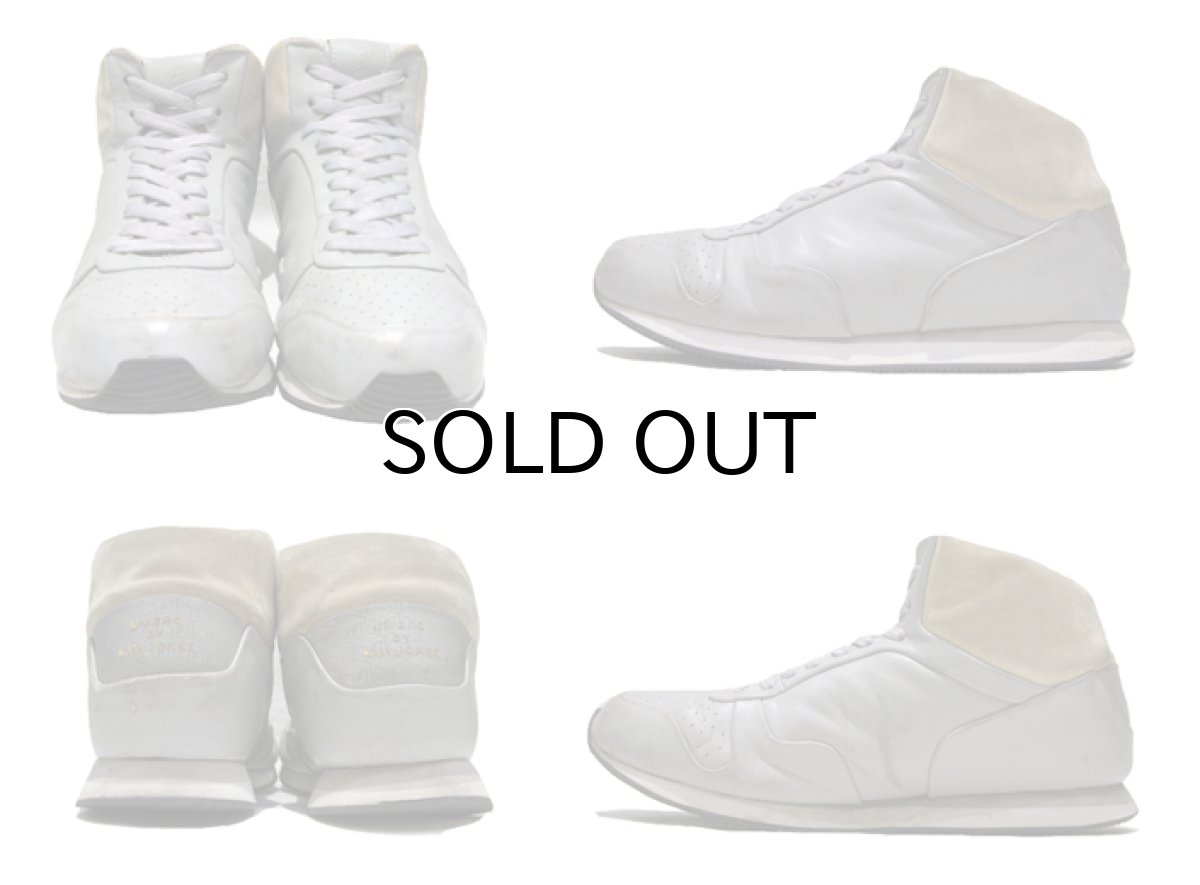 画像2: "UMBRO by Kim Jones" Hi-cut Leather Sneaker GREY size 11 (28.5 cm) (2)