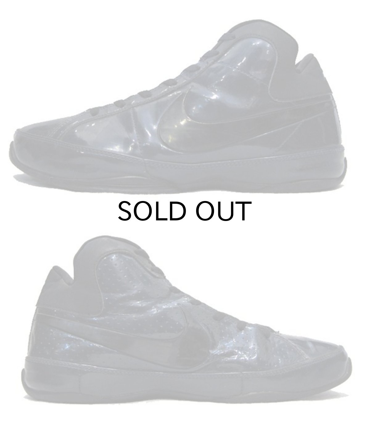 画像2: NIKE Enamel Basketball Shoes　NAVY　size 9.5 (27.5 cm) (2)