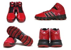 画像2: adidas Enamel Basketball Shoes　Red / Black　size 7.5 (25.5 cm) (2)
