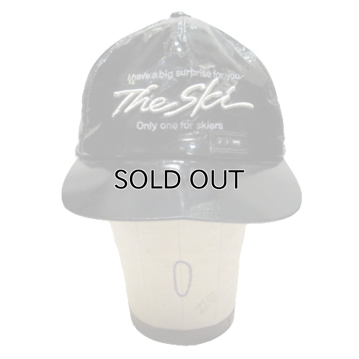 画像1: "The Ski" Enamel Cap　color : BLACK (1)