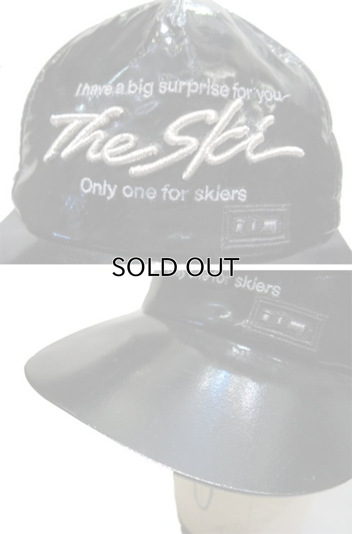 画像4: "The Ski" Enamel Cap color : BLACK (4)
