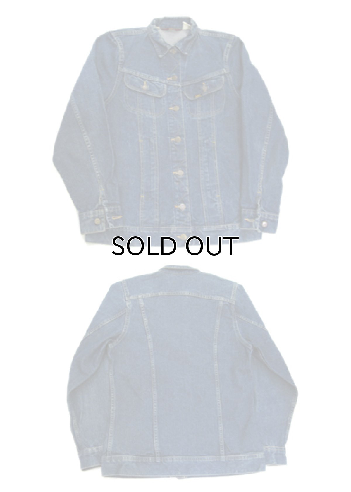 画像3: 1980's "Ms Lee" 4 Pocket Denim Jacket -made in U.S.A-　Blue Denim　size S (表記 9/10) (3)