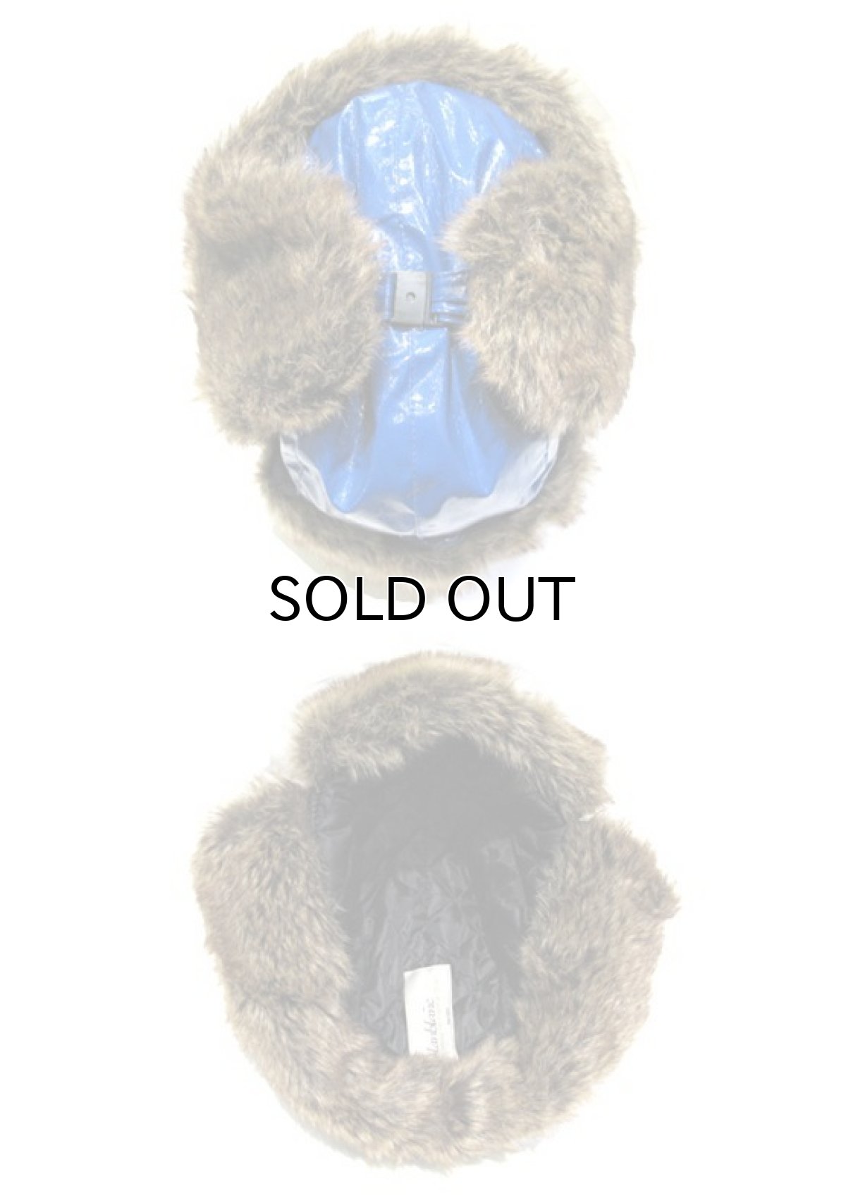 画像4: Enamel x Acrylic Fur Ear Cap color : BLUE (4)