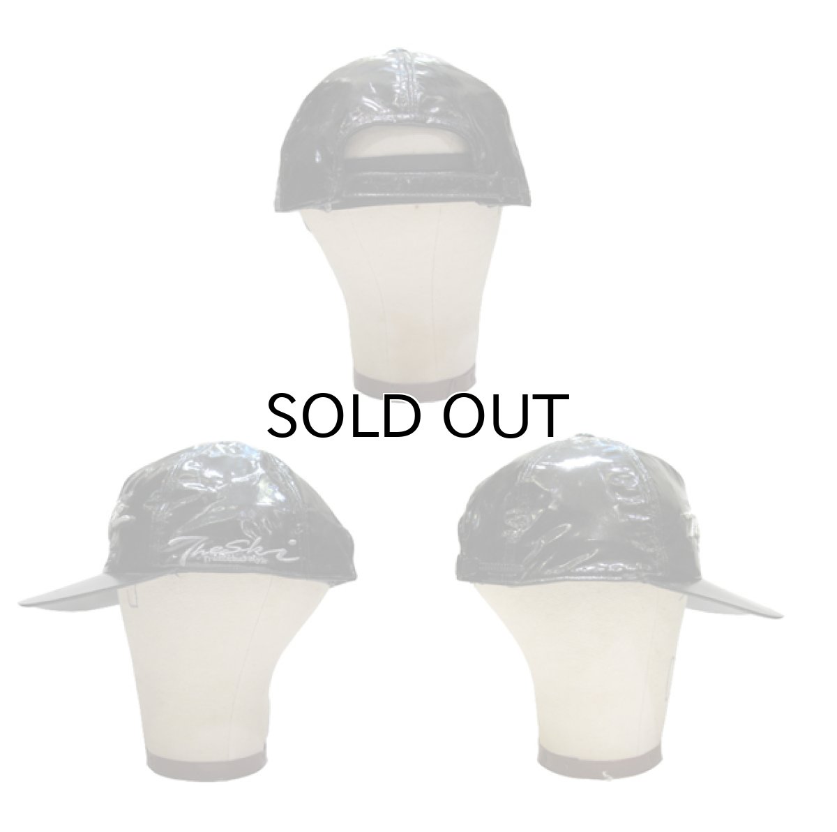画像2: "The Ski" Enamel Cap color : BLACK (2)