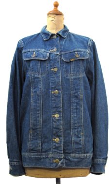 画像1: 1980's "Ms Lee" 4 Pocket Denim Jacket -made in U.S.A-　Blue Denim　size S (表記 9/10) (1)