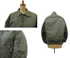 画像2: 1980's U.S.Military Cold Weather Flight Jacket Dead Stock　OLIVE　size Small - Regular (2)