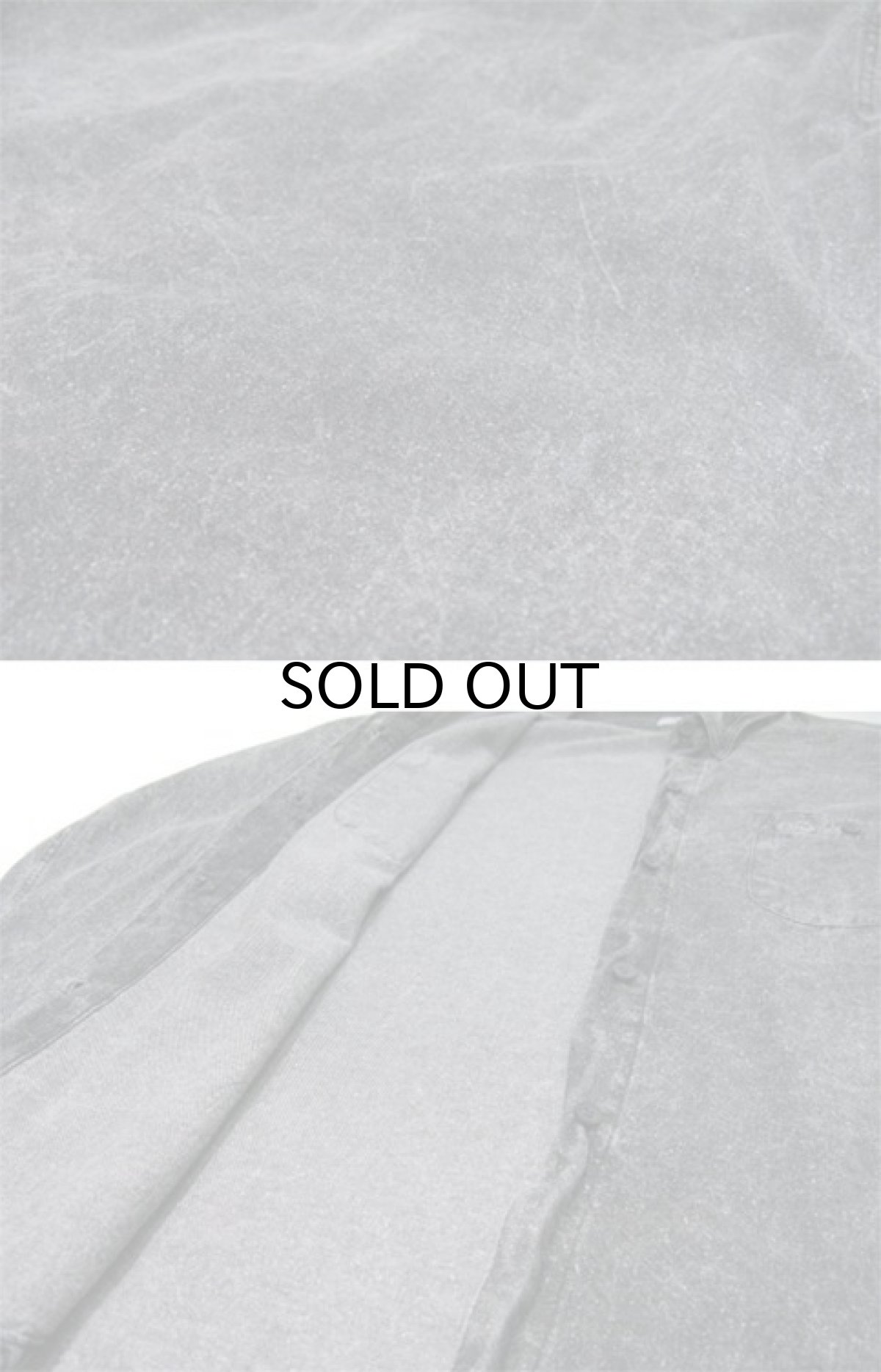 画像5: 1980's~ Chemical Wash L/S Denim Shirts Black Denim size L (表記 ONE SIZE FITS ALL) (5)