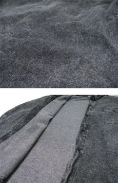 画像5: 1980's~ Chemical Wash L/S Denim Shirts　Black Denim　size L (表記 ONE SIZE FITS ALL) (5)