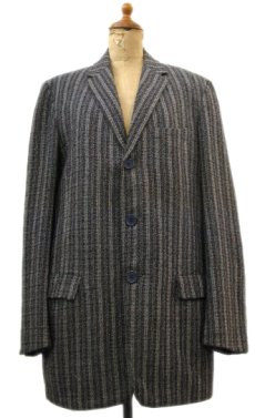 画像1: 1960's "Sears" 3-Button Mix Wool Jacket with Union Ticket　Grey / Red / C.Grey / Black　size M - L (表記 不明) (1)