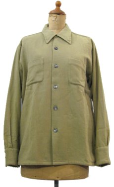 画像1: 1960's "PURITAN" L/S Wool Box Shirts　size M (表記 L) (1)