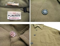 画像4: 1960's "PURITAN" L/S Wool Box Shirts　size M (表記 L) (4)