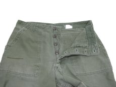 画像5: B)1970's U.S. Military Utility Baker Pants　size w 33 inch (表記 36 x 29) (5)