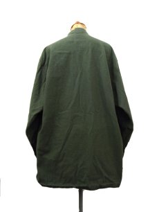 画像2: 1970's US Military Chemical Protect Linner Shirts　OLIVE　size M (表記 M) (2)