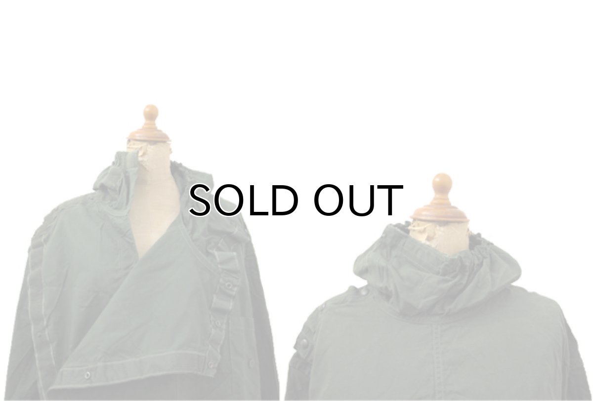 画像5: 1960's French Military "Mechanic" Cover Shirts Dead Stock one-washed OLIVE size L - XL (表記 100) (5)