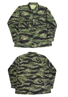 画像3: 1980's U.S.Military Tiger Stripe Camouflage Combat Jacket　Silver Tiger　size M - L (表記 不明) (3)