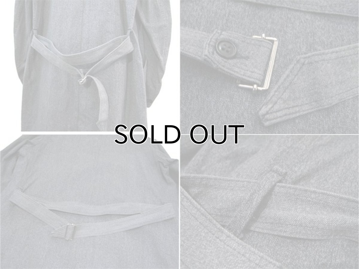 画像5: 1950's "French" Salt and Pepper Atelier Coat 　size M - L (5)