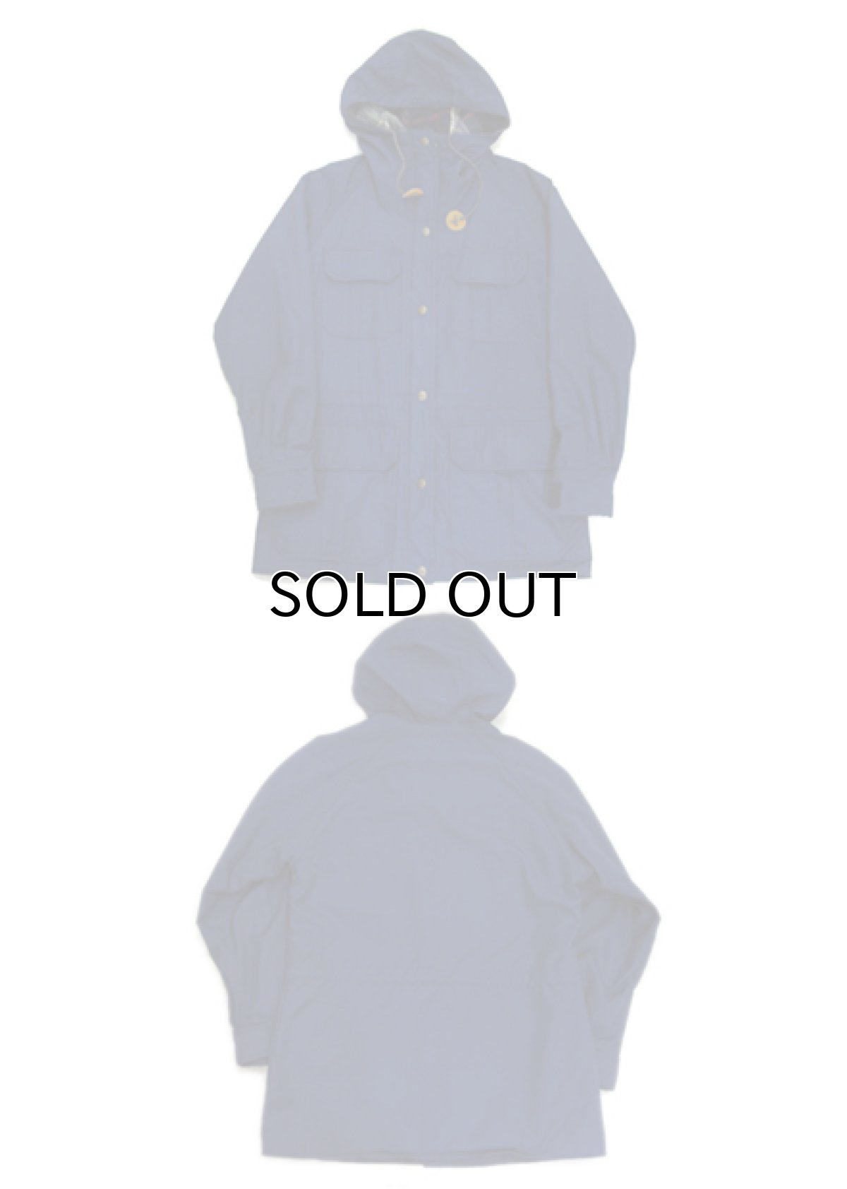 画像3: 1980's "EMS" Wool Lining Mountain Parka　NAVY　size S (表記 Women's S) (3)