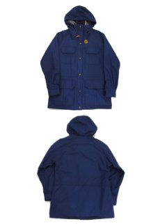 画像3: 1980's "EMS" Wool Lining Mountain Parka　NAVY　size S (表記 Women's S) (3)