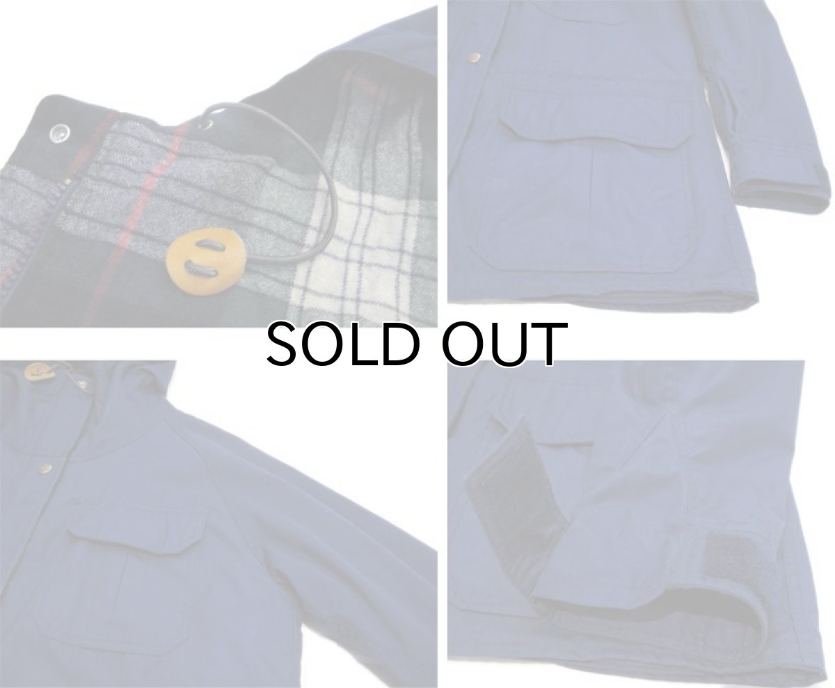 画像5: 1980's "EMS" Wool Lining Mountain Parka　NAVY　size S (表記 Women's S) (5)