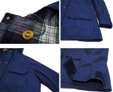 画像5: 1980's "EMS" Wool Lining Mountain Parka　NAVY　size S (表記 Women's S) (5)