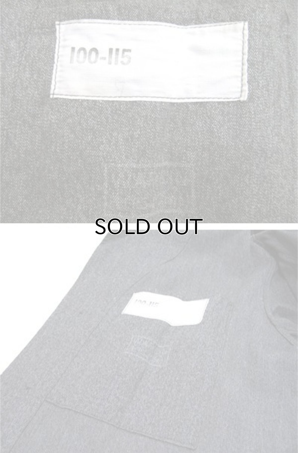 画像3: 1950's "French" Salt and Pepper Atelier Coat 　size M - L (3)