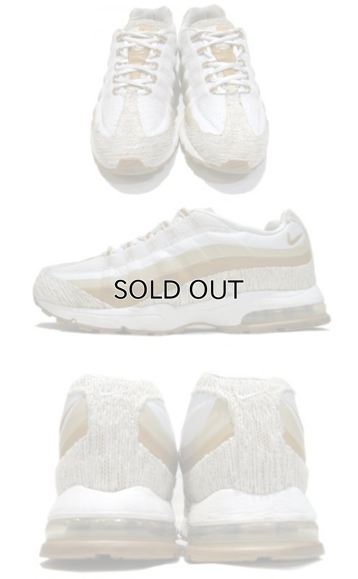 画像2: NIKE "air max"  Running Shoes BEIGE size Lady's 10 (27 cm) (2)