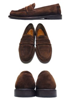 画像2: Mr. CAT Suede Penny Loafer "Bench Made"　D.Brown　size 38 (約 25.5cm) (2)