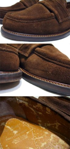 画像5: Mr. CAT Suede Penny Loafer "Bench Made"　D.Brown　size 38 (約 25.5cm) (5)