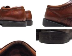 画像5: Johnston & Murphy Design Leather Shoes -made in ITALY-　BROWN　size 8.5 (26.5 cm) (5)