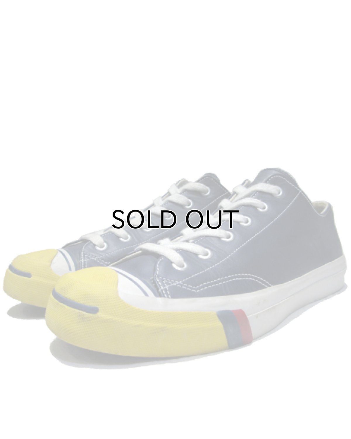 画像1: PRO-KEDS Low-Cut Leather Sneaker　Navy / Yellow　size 11 (29 cm) (1)
