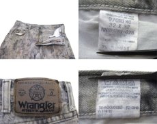 画像4: 1990's Wrangler Tree Camouflage Denim Pants　Grey Beige　size w 32 inch (表記 32 x 32) (4)