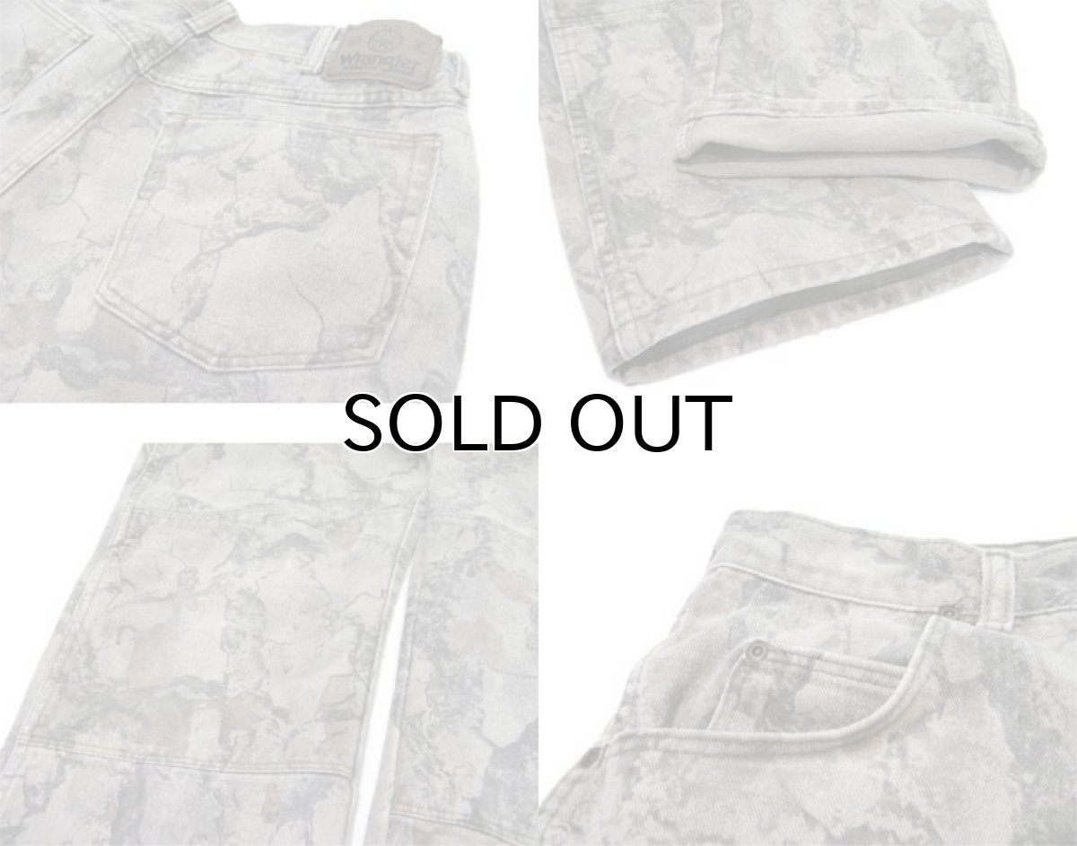 画像5: 1990's Wrangler Tree Camouflage Denim Pants　Grey Beige　size w 32 inch (表記 32 x 32) (5)