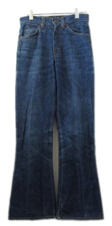 画像1: A)1970-80's Levi Strauss & Co. Lot 646 Indigo Denim Pants　Indigo Blue　size w 29.5 inch (表記 29 x 32) (1)