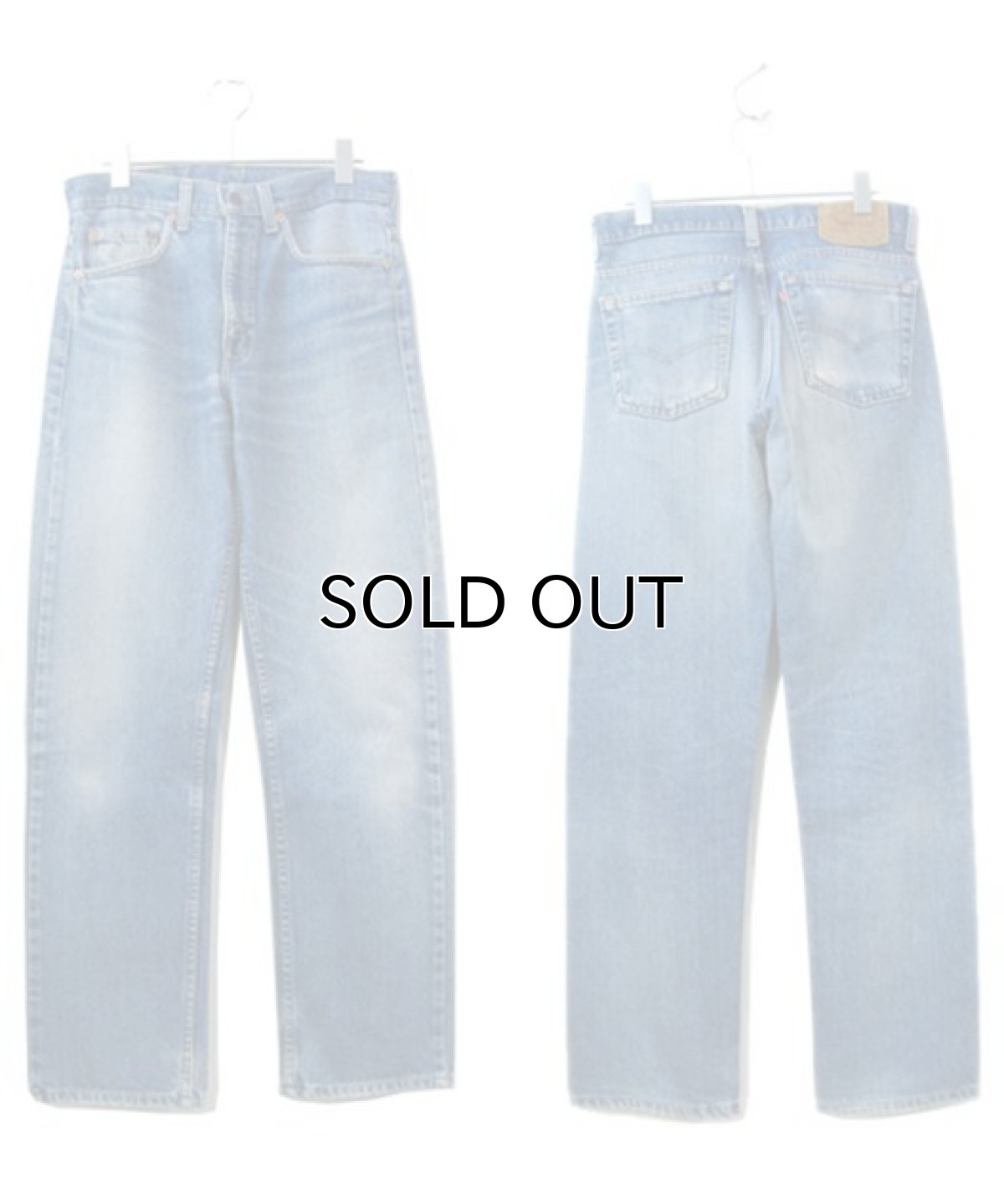 画像2: 1980-90's Levi Strauss & Co. Lot 505 Denim Pants　Blue Denim -made in USA-　size w 30.5 inch (表記 31 x 34)  (2)