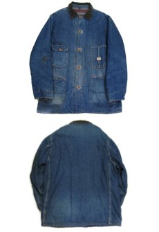 画像2: 1950-60's HERCULES Denim Worker Coverall with Blanket　Blue Denim　size L (表記 不明) (2)