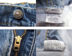 画像4: 1980's Levi Strauss & Co. Lot 517 bar-tuck Denim Pants　Blue Denim　size w 30.5 inch (表記 31 x 34) (4)