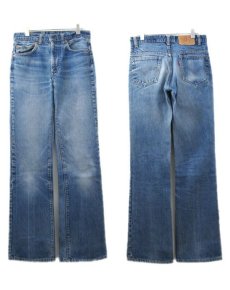 画像2: 1980's Levi Strauss & Co. Lot 517 bar-tuck Denim Pants　Blue Denim　size w 30.5 inch (表記 31 x 34) (2)