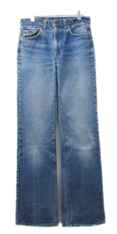 画像1: 1980's Levi Strauss & Co. Lot 517 bar-tuck Denim Pants　Blue Denim　size w 30.5 inch (表記 31 x 34) (1)