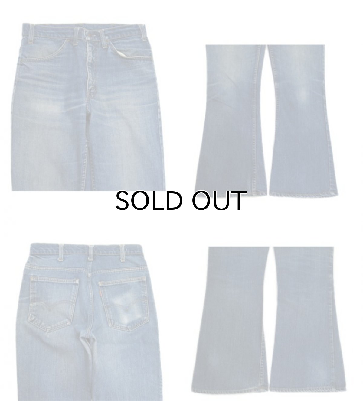 画像3: 1970-80's Levi Strauss & Co. Lot 646 Indigo Denim Pants　Indigo Blue　size w 31.5 inch (表記 32 x 31) (3)