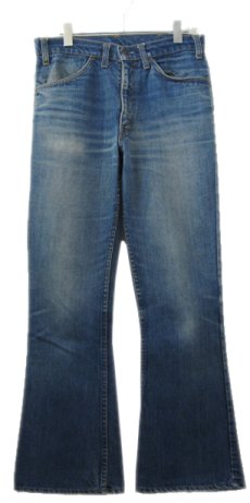 画像1: 1970-80's Levi Strauss & Co. Lot 646 Indigo Denim Pants　Indigo Blue　size w 31.5 inch (表記 32 x 31) (1)