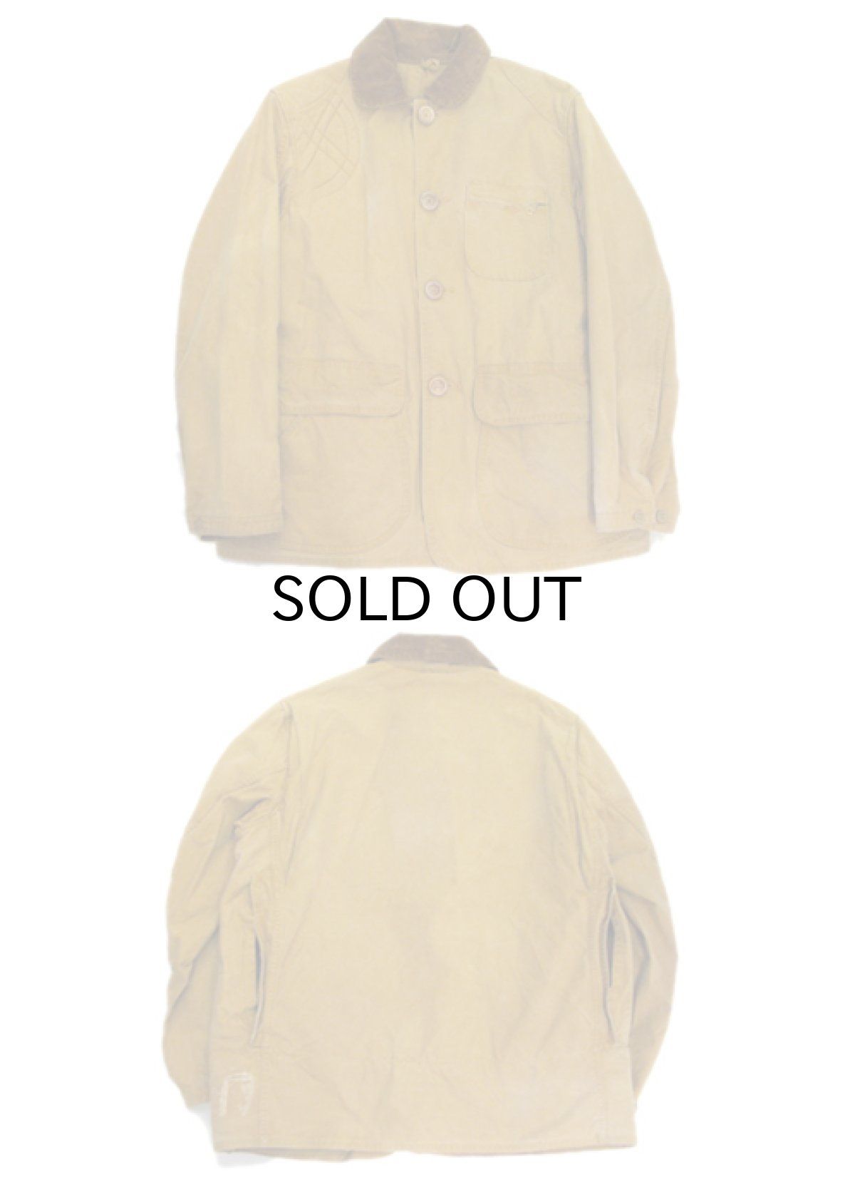 画像5: 1950's "J.C.Higgins -SEARS-" Cotton Duck Hunting Jacket　　BEIGE　size M (表記 不明) (5)