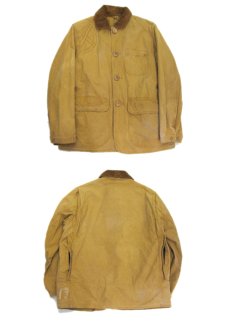 画像5: 1950's "J.C.Higgins -SEARS-" Cotton Duck Hunting Jacket　　BEIGE　size M (表記 不明) (5)