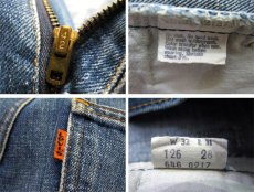 画像4: 1970-80's Levi Strauss & Co. Lot 646 Indigo Denim Pants　Indigo Blue　size w 31.5 inch (表記 32 x 31) (4)