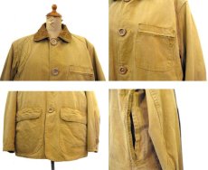 画像3: 1950's "J.C.Higgins -SEARS-" Cotton Duck Hunting Jacket　　BEIGE　size M (表記 不明) (3)