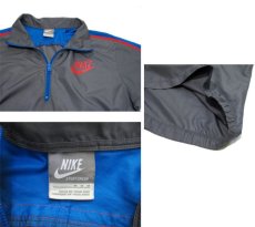 画像4: "NIKE" Nylon Harf Zip Jacket　Charcoal Grey　size M (表記 M) (4)