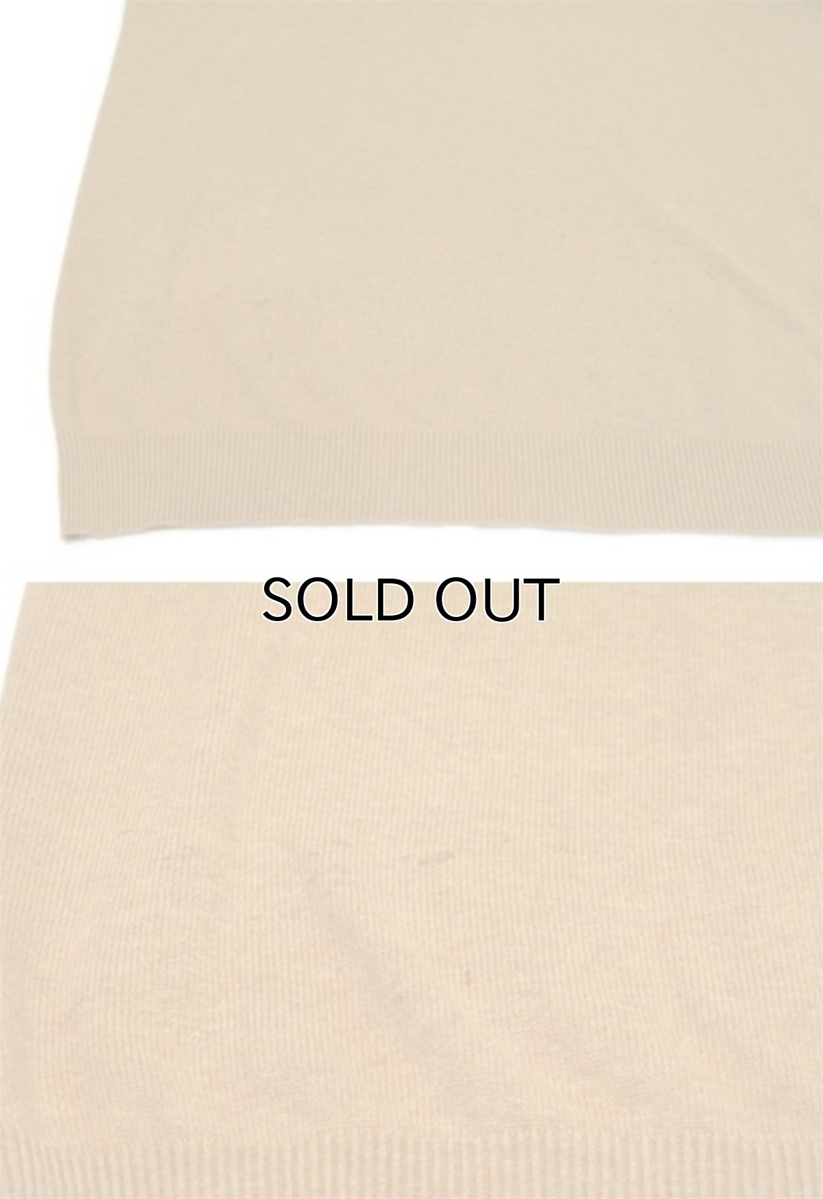 画像5: "St.JOHNS BAY" Light Weight V-Neck Cotton Knit BROWN size L (表記 L) (5)