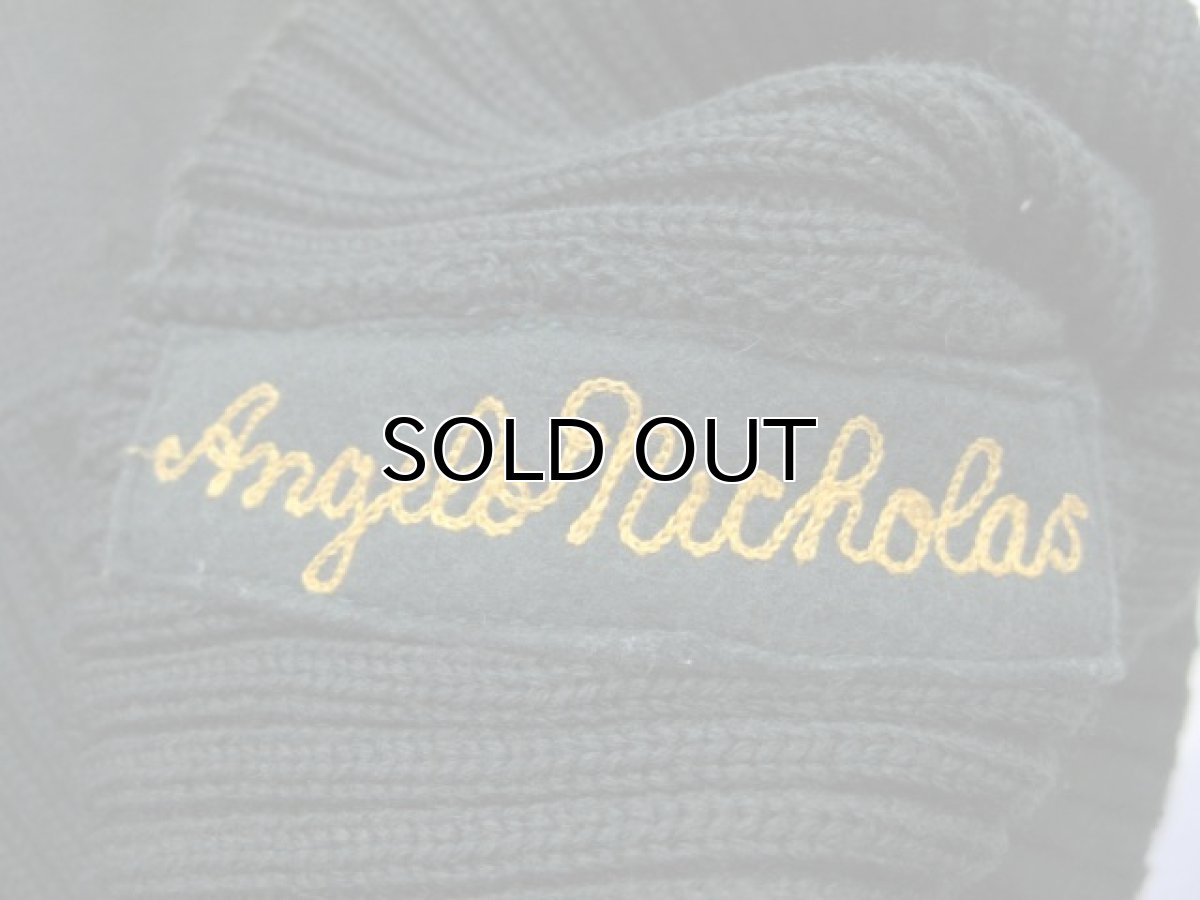 画像4: ~1960's "Detroit Knitting Mills" Virgin Wool Lettered Sweater dark Green size M - L (表記 不明) (4)