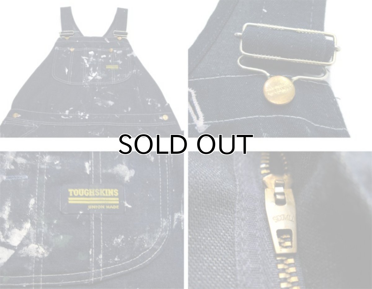 画像3: 1970's Sears "Tough Skins" Painted Worker Overall　Blue Denim　size M (表記 不明) (3)