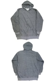 画像4: 1970's Double Face Zip Up Sweat Parka　Heather Grey　size L (表記 不明) (4)